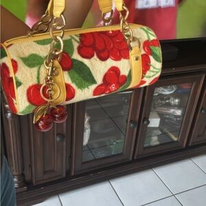 Cherry Patterned Women's Bag